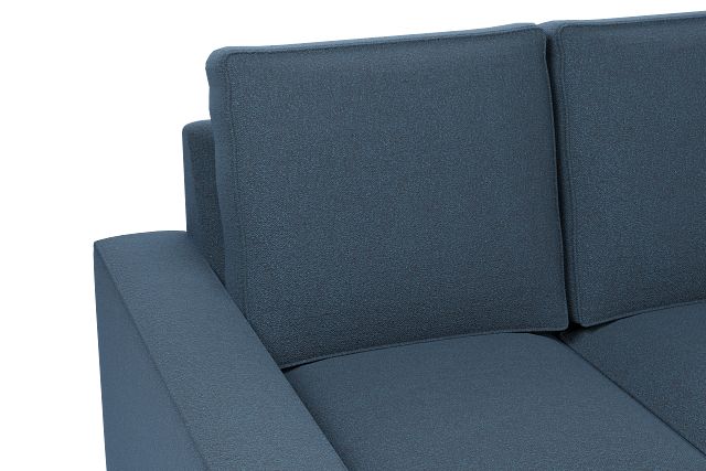 Edgewater Elite Blue 84" Sofa W/ 3 Cushions