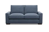 Edgewater Elevation Dark Blue Loveseat
