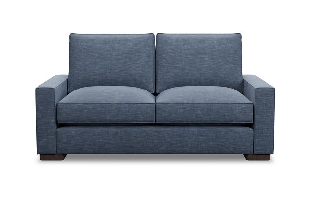 Edgewater Elevation Dark Blue Loveseat