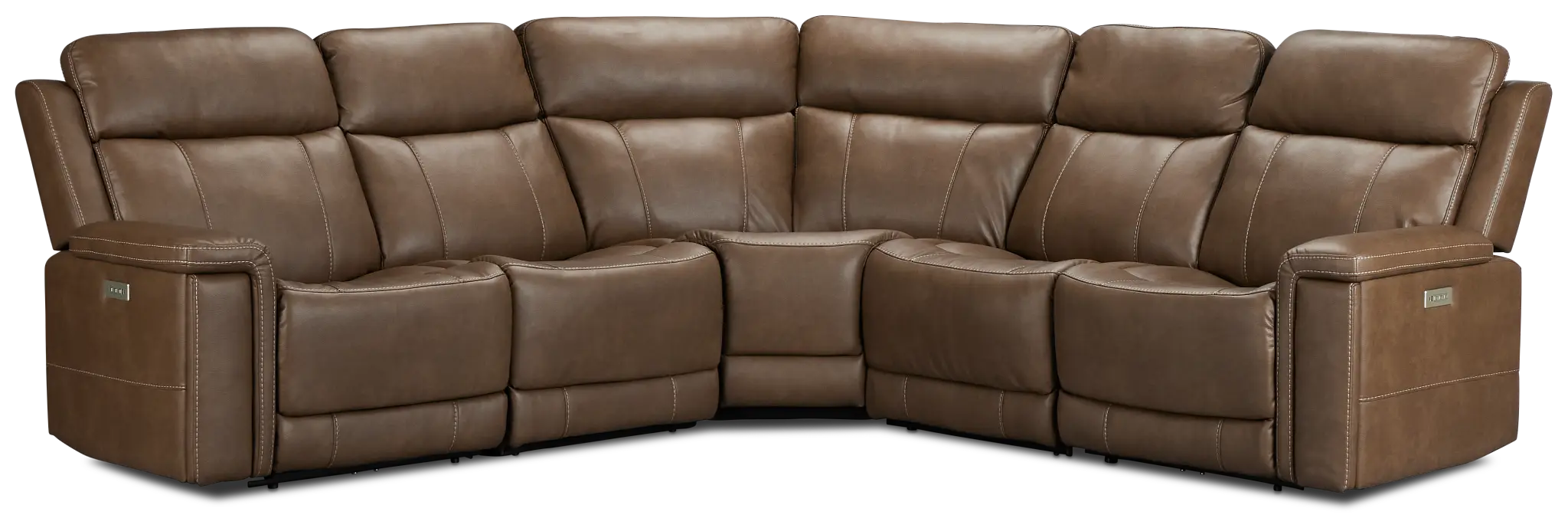 Jayden Brown Micro Small Two-arm Power Reclining Sectional Jayden Brown Micro Small Two-arm Power Reclining Sectional
