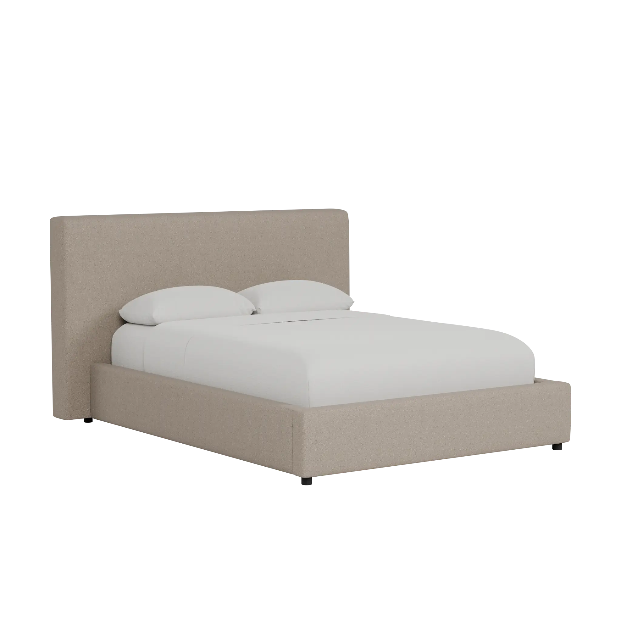 Grayton Elite Brown 44" Upholstered Platform Bed Grayton Elite Brown 44" Upholstered Platform Bed