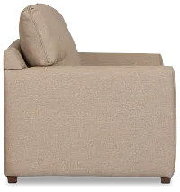 Tate Brown Fabric Memory Foam Sleeper