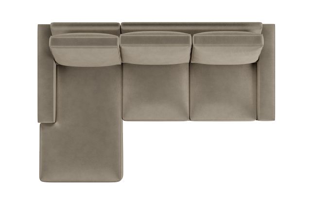 Edgewater Joya Beige Left Chaise Sectional