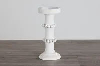 Brock White 11" Candle Holder
