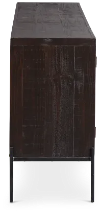 Rainier Dark Tone Four-door Cabinet