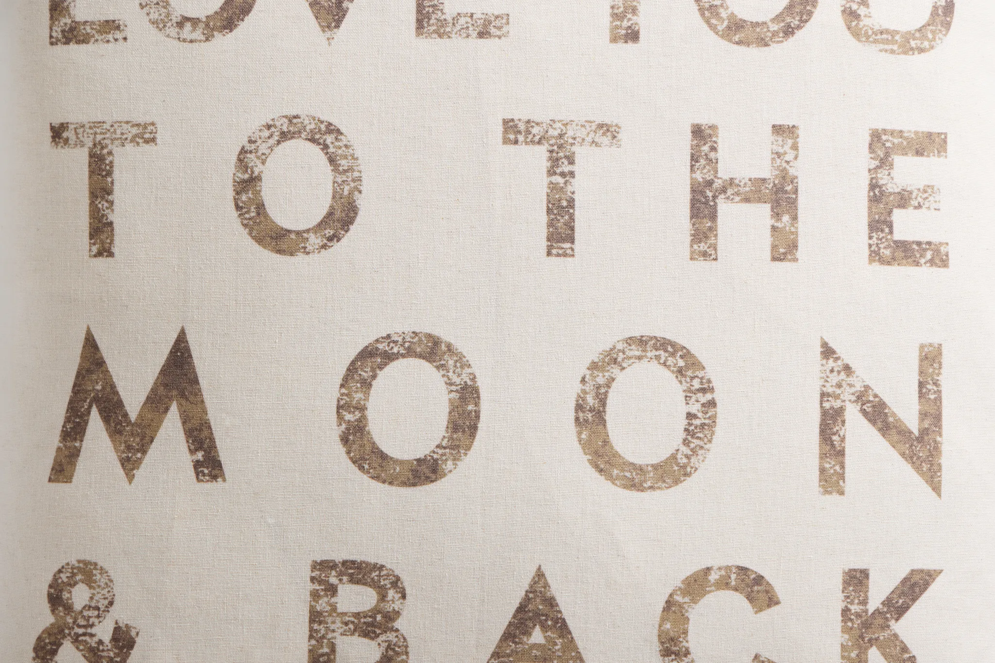 Love Ivory 22" Square Accent Pillow