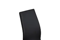 Lennox Black Upholstered Side Chair