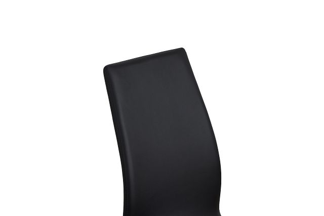 Lennox Black Upholstered Side Chair