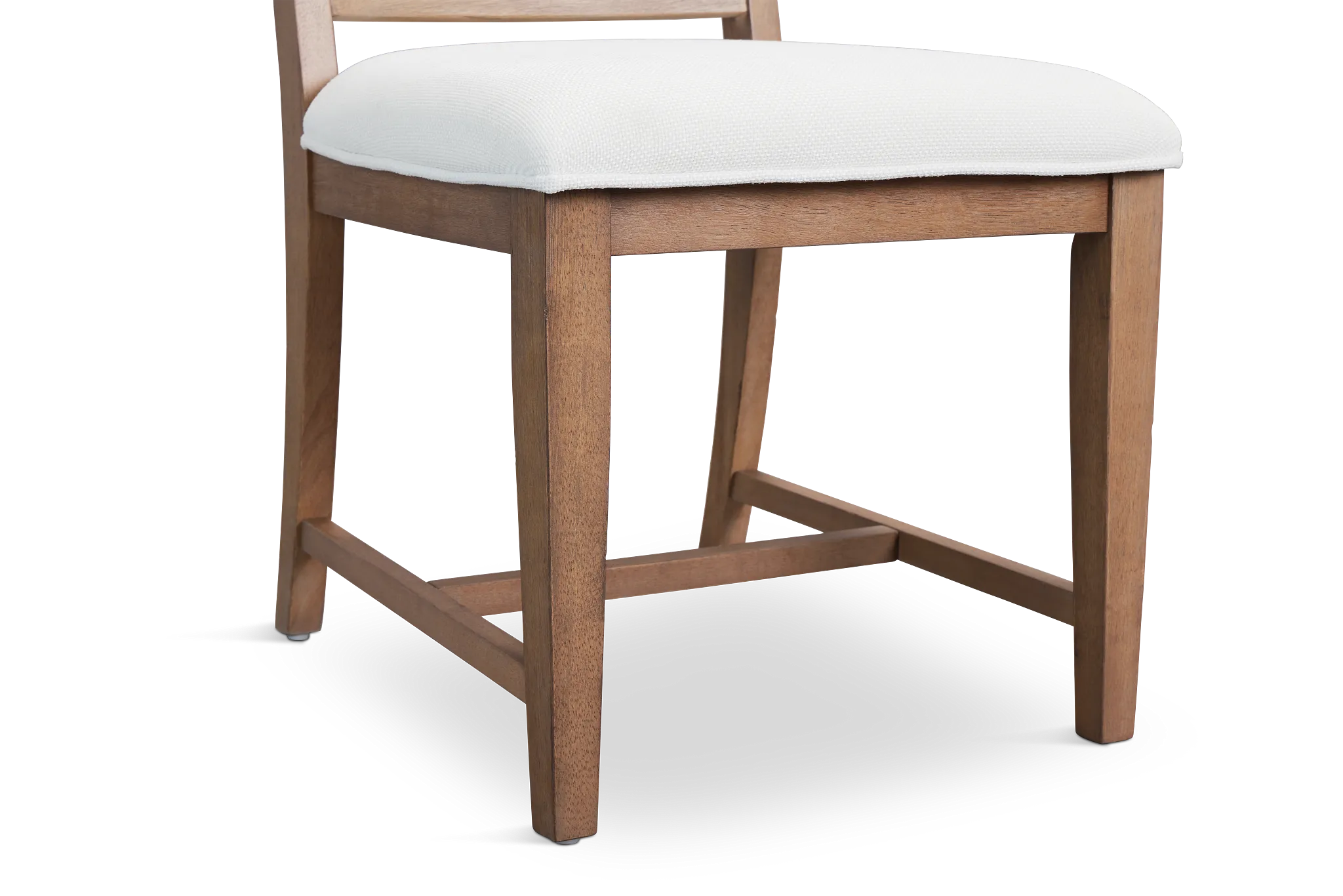 Provo White Upholstered Side Chair