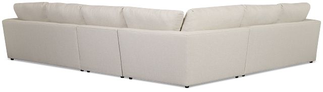 Brantley Light Beige Fabric Medium Two-arm Sectional