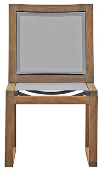 Linear Teak Sling Chair