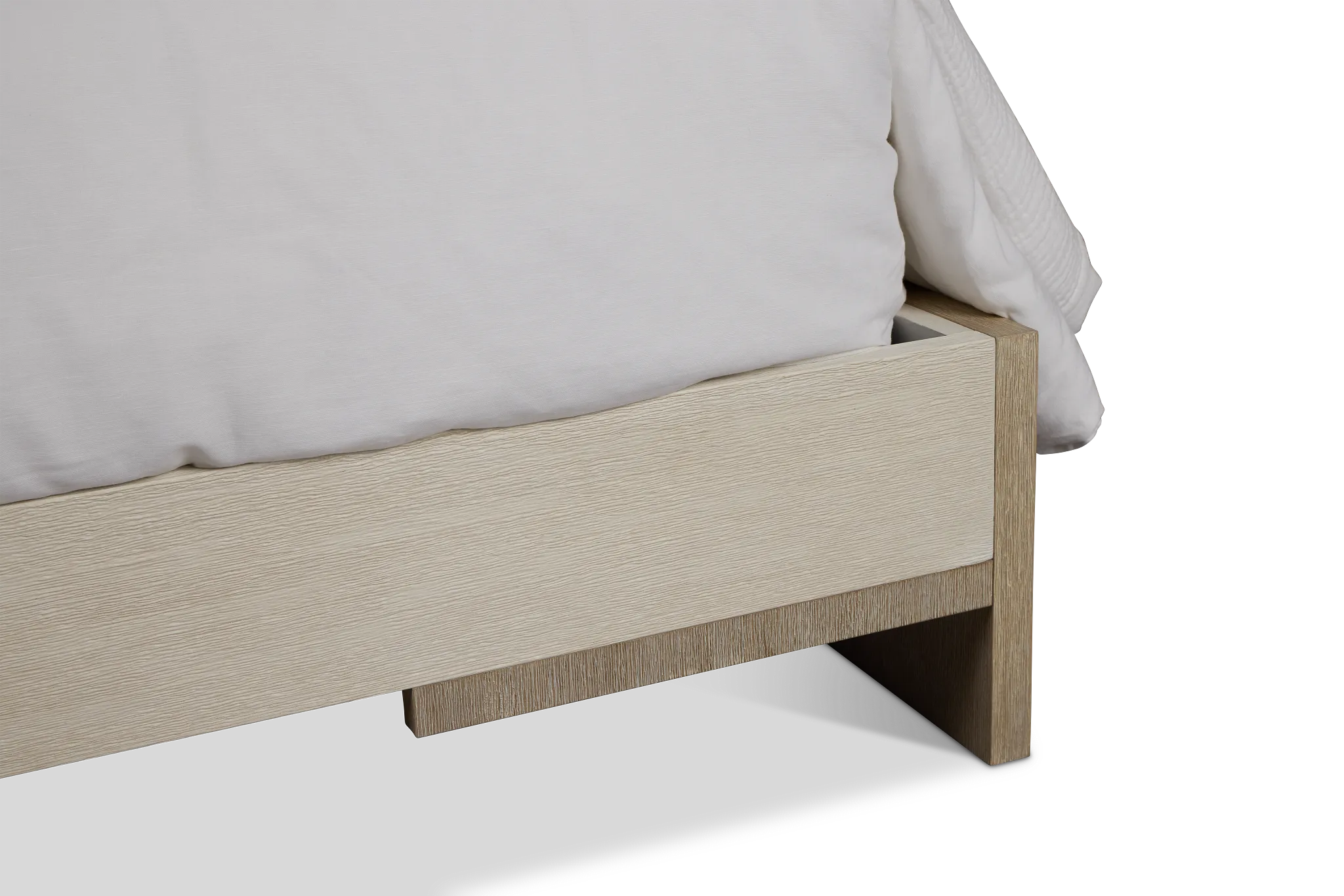 Miramar Light Tone Uph Panel Bed