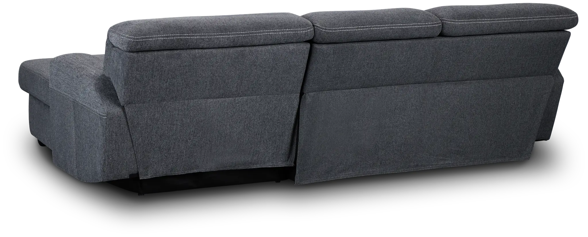 Callum Dark Gray Fabric Small Right Power Chaise Sleeper Sectional Callum Dark Gray Fabric Small Right Power Chaise Sleeper Sectional
