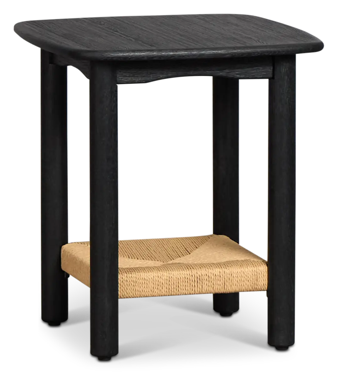 Santorini Black Square End Table Santorini Black Square End Table