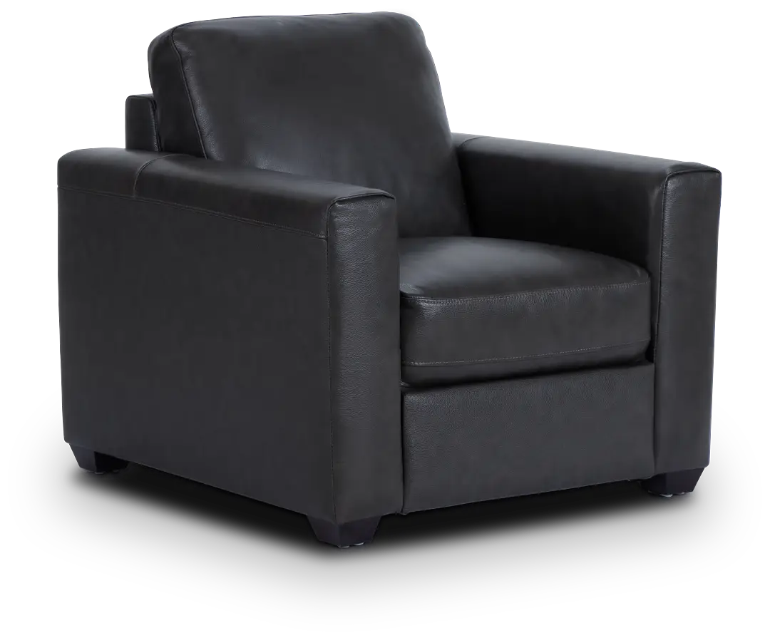 Lane Dark Gray Lthr/vinyl Chair Lane Dark Gray Lthr/vinyl Chair