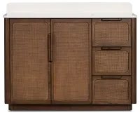 Pacific Mid Tone 48" Single Bathroom Vanity