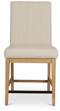 Tahoe Light Tone 24" Upholstered Barstool