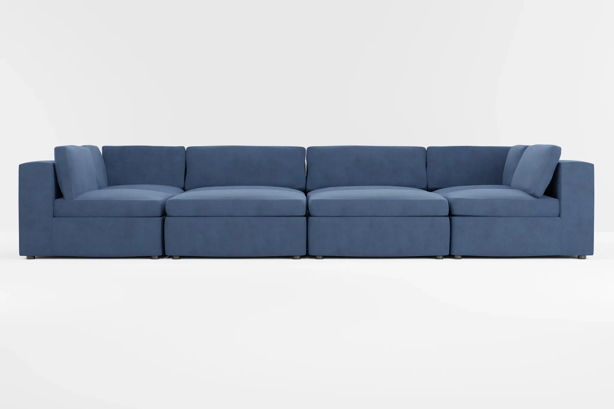Destin Revenue Dark Blue Fabric 8-piece Pit Sectional Destin Revenue Dark Blue Fabric 8-piece Pit Sectional