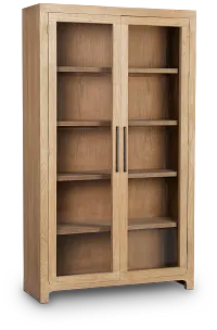Kesia Light Tone Bookcase