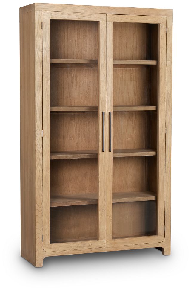 Kesia Light Tone Bookcase