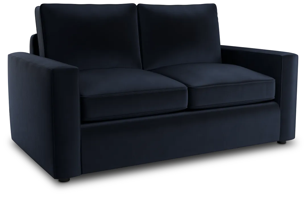 Siesta Joya Dark Blue Fabric Loveseat