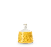 Lumi Yellow Ceramic Vase