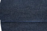 Davis Dark Blue Micro Ottoman