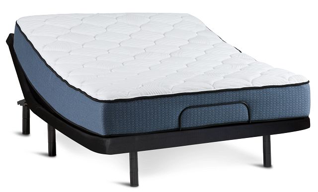Kevin Charles Cocoa Cushion Firm Plus Adjustable Mattress Set (1)