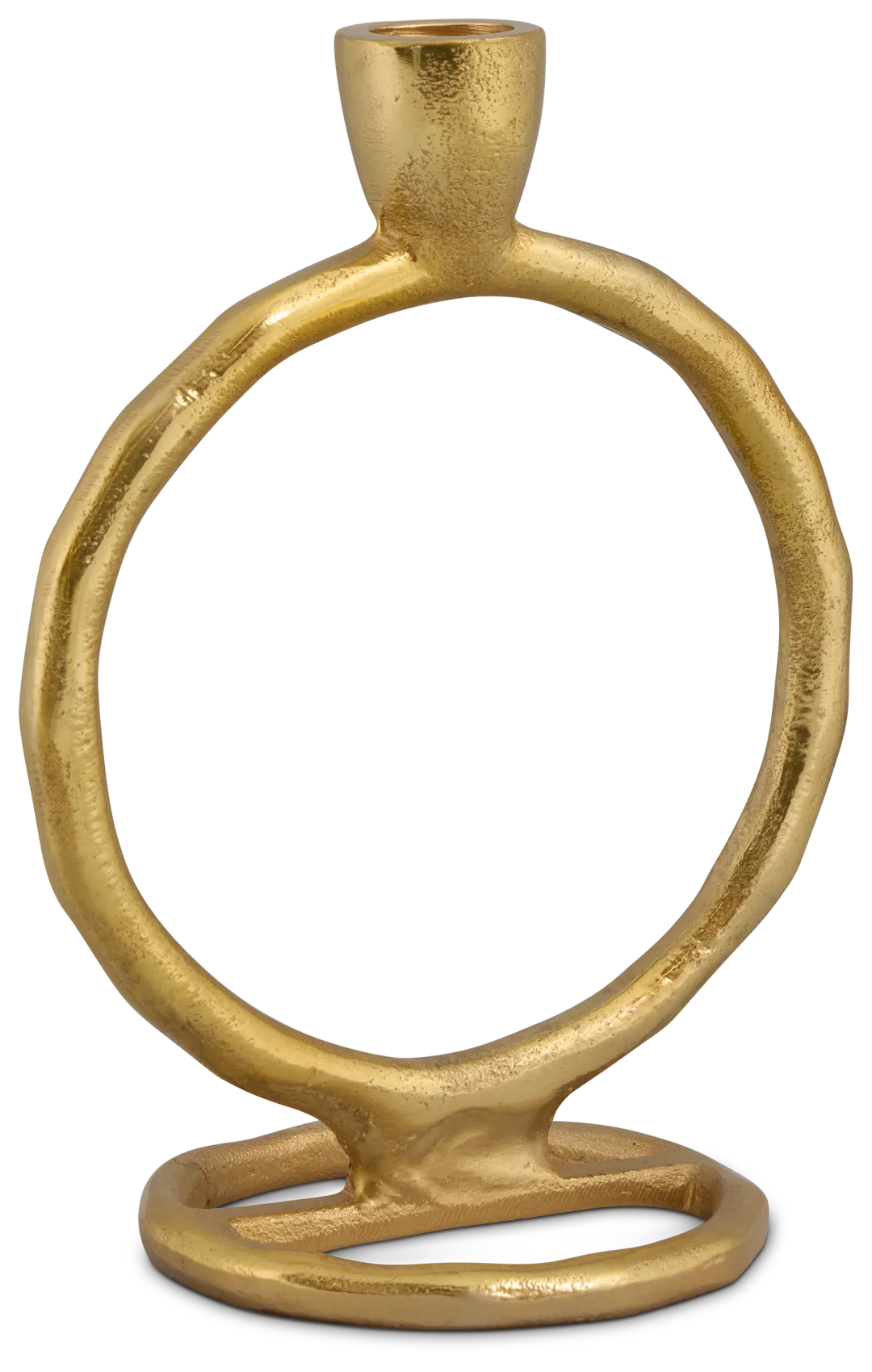 Ringo Gold Large Candle Holder