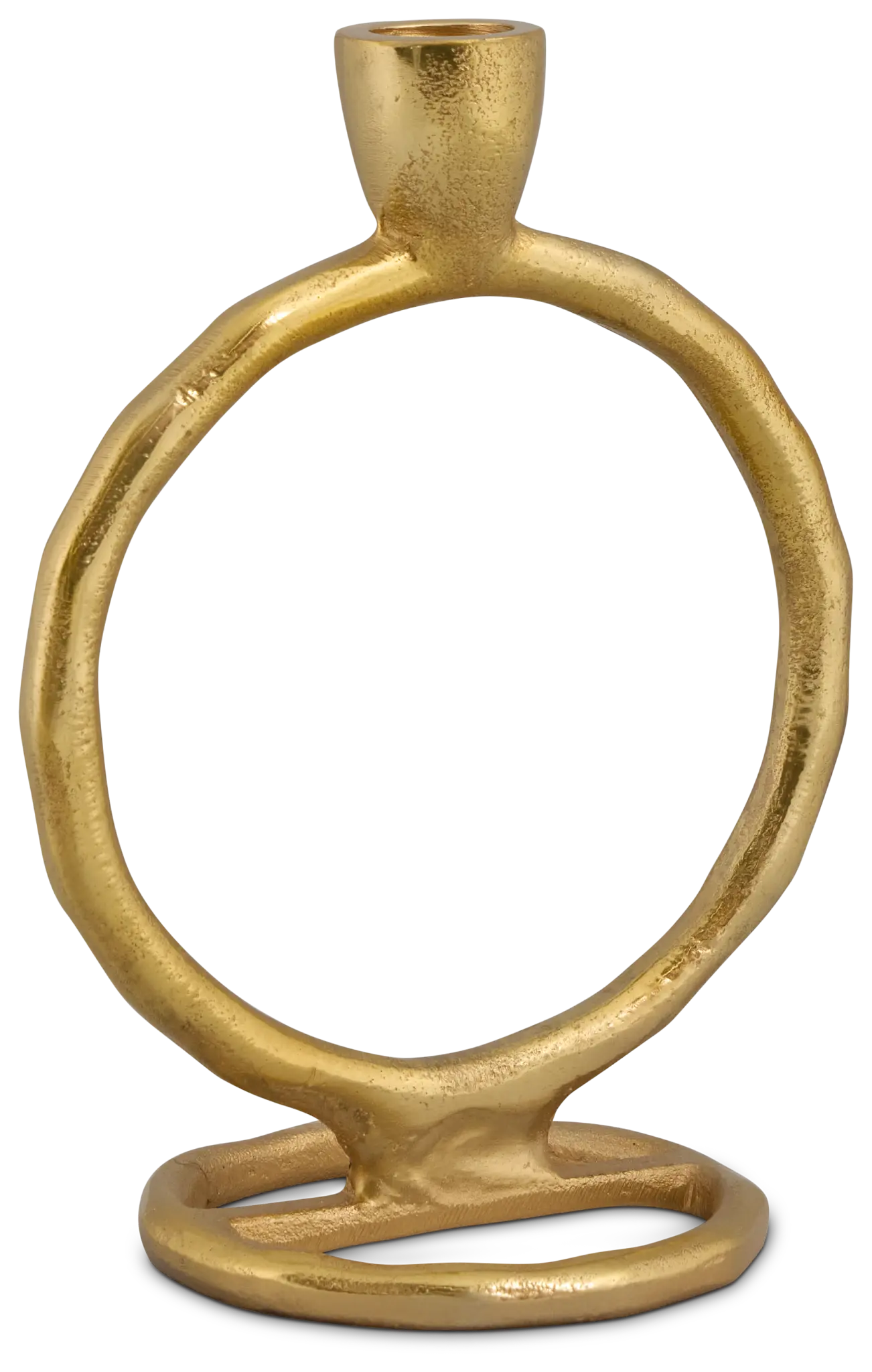 Ringo Gold Large Candle Holder Ringo Gold Large Candle Holder
