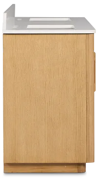 Pacific Light Tone 72" Double Bathroom Vanity