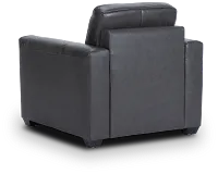 Lane Dark Gray Lthr/vinyl Chair