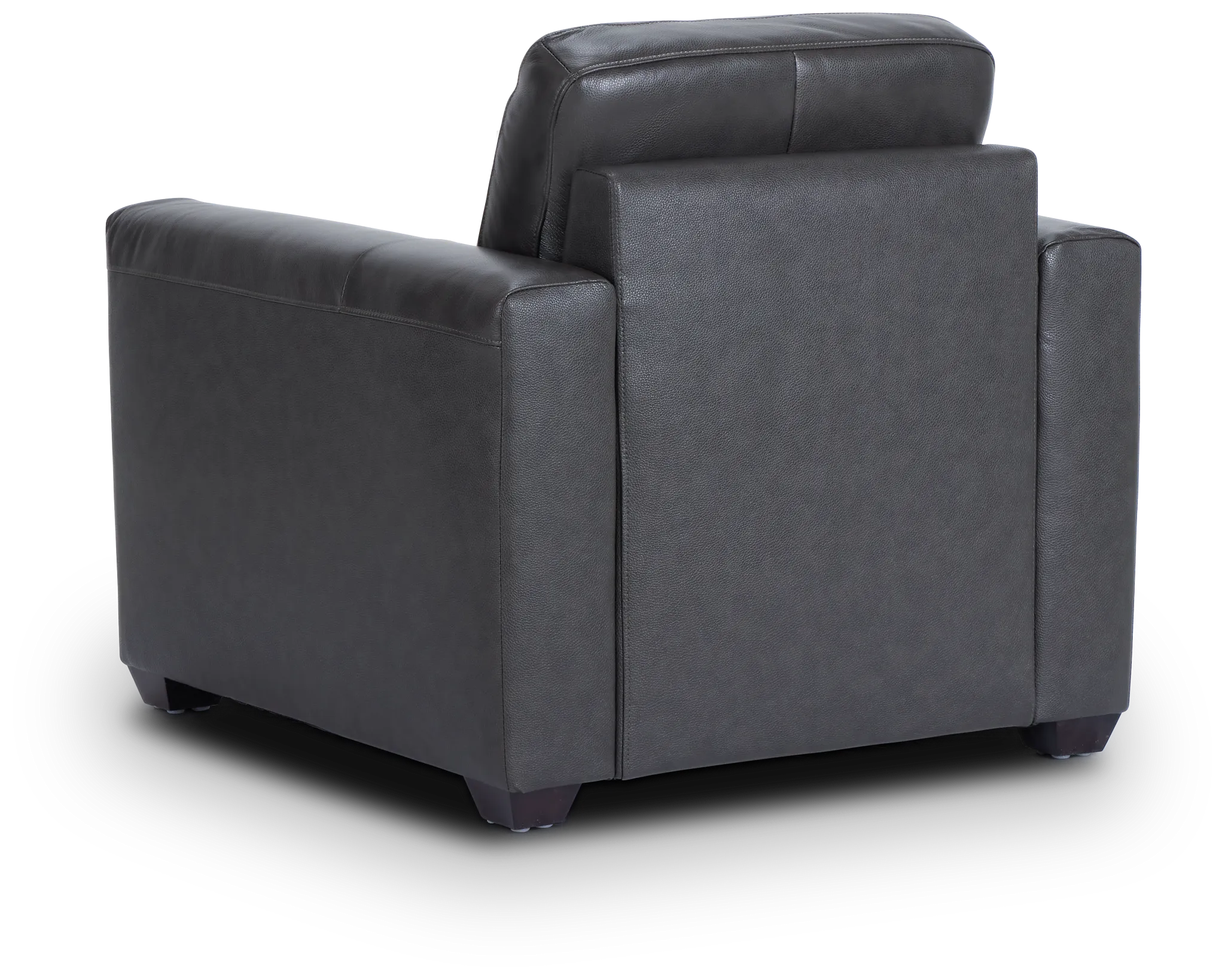 Lane Dark Gray Lthr/vinyl Chair