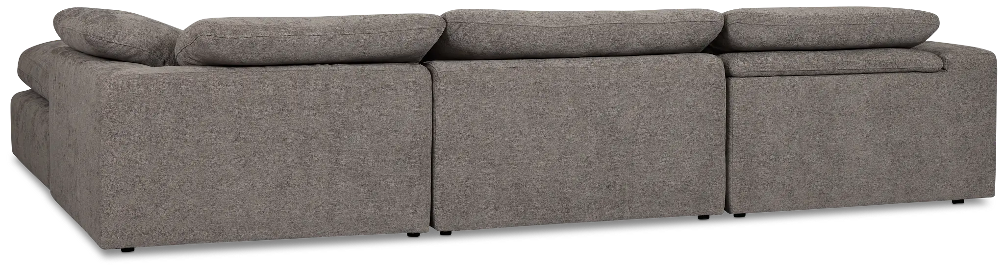 Drift Dark Gray Fabric Small Right Bumper Power Reclining Sectional Drift Dark Gray Fabric Small Right Bumper Power Reclining Sectional