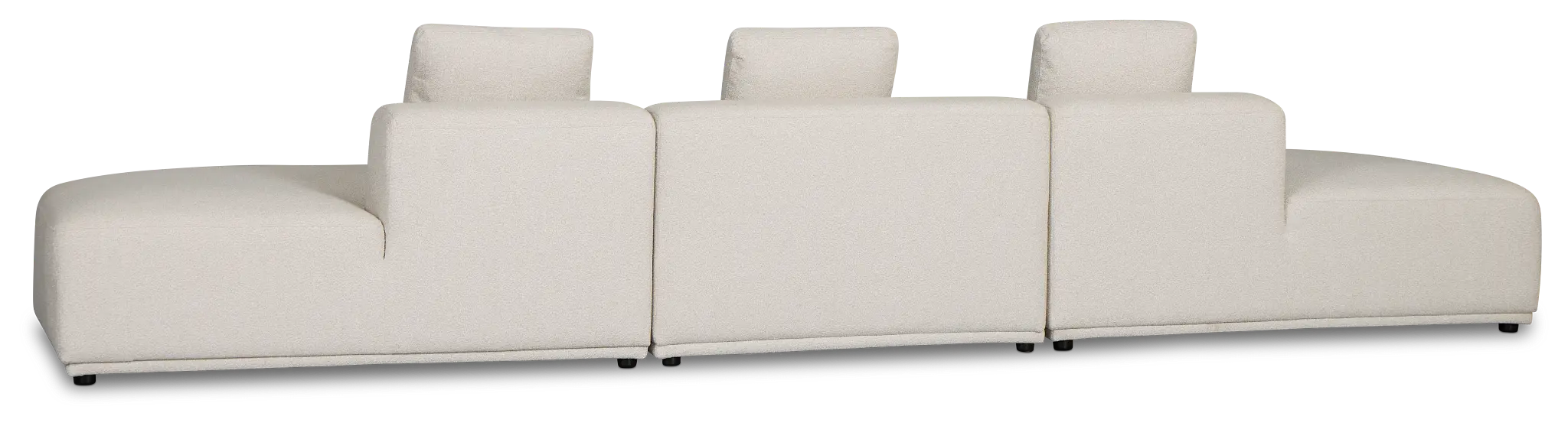 Catalina Beige Fabric 3-piece Modular Sofa Catalina Beige Fabric 3-piece Modular Sofa