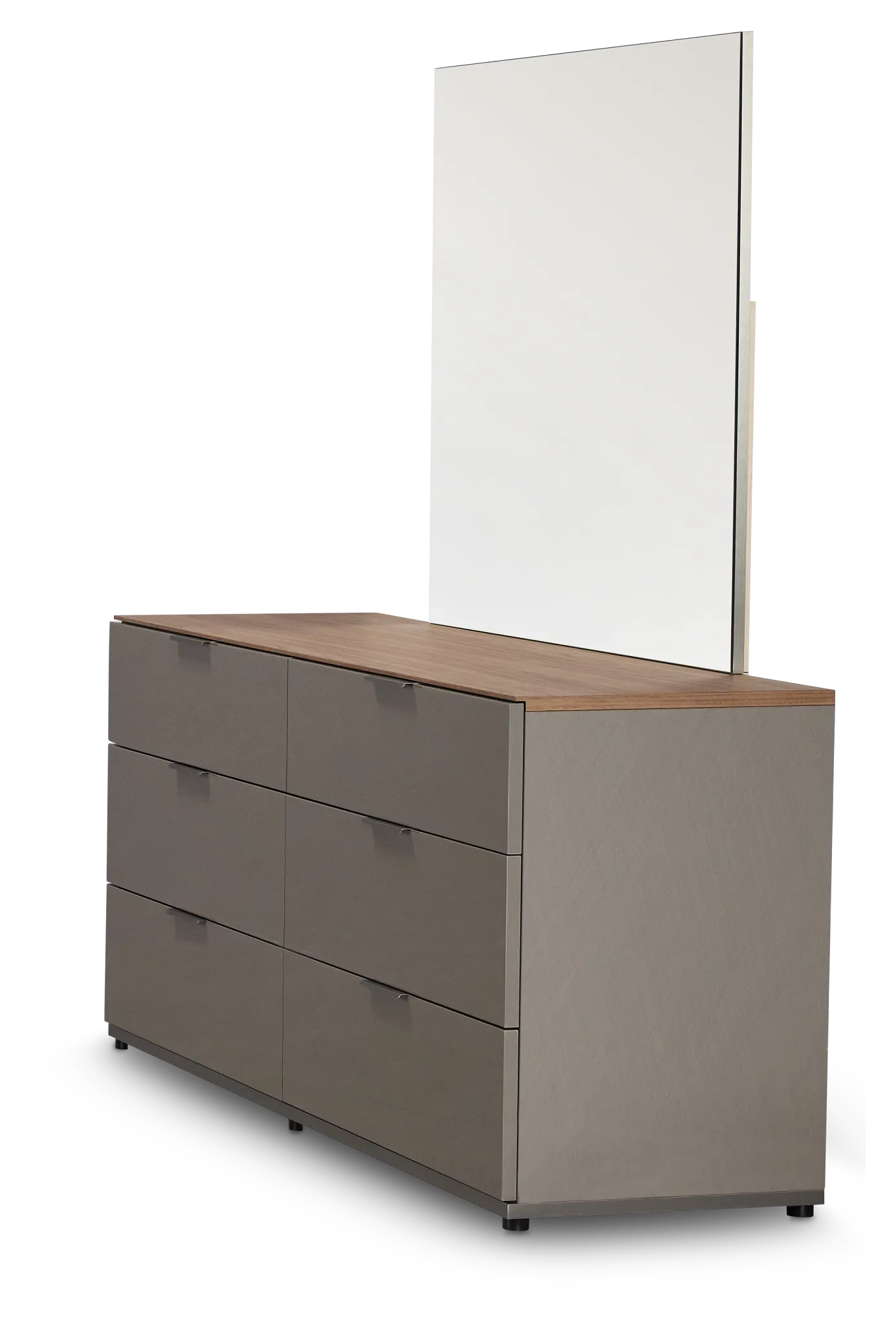Palermo Two-tone Dresser & Mirror