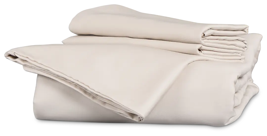 Rest & Renew Cotton Sateen Beige 300 Thread Duvet Set Rest & Renew Cotton Sateen Beige 300 Thread Duvet Set
