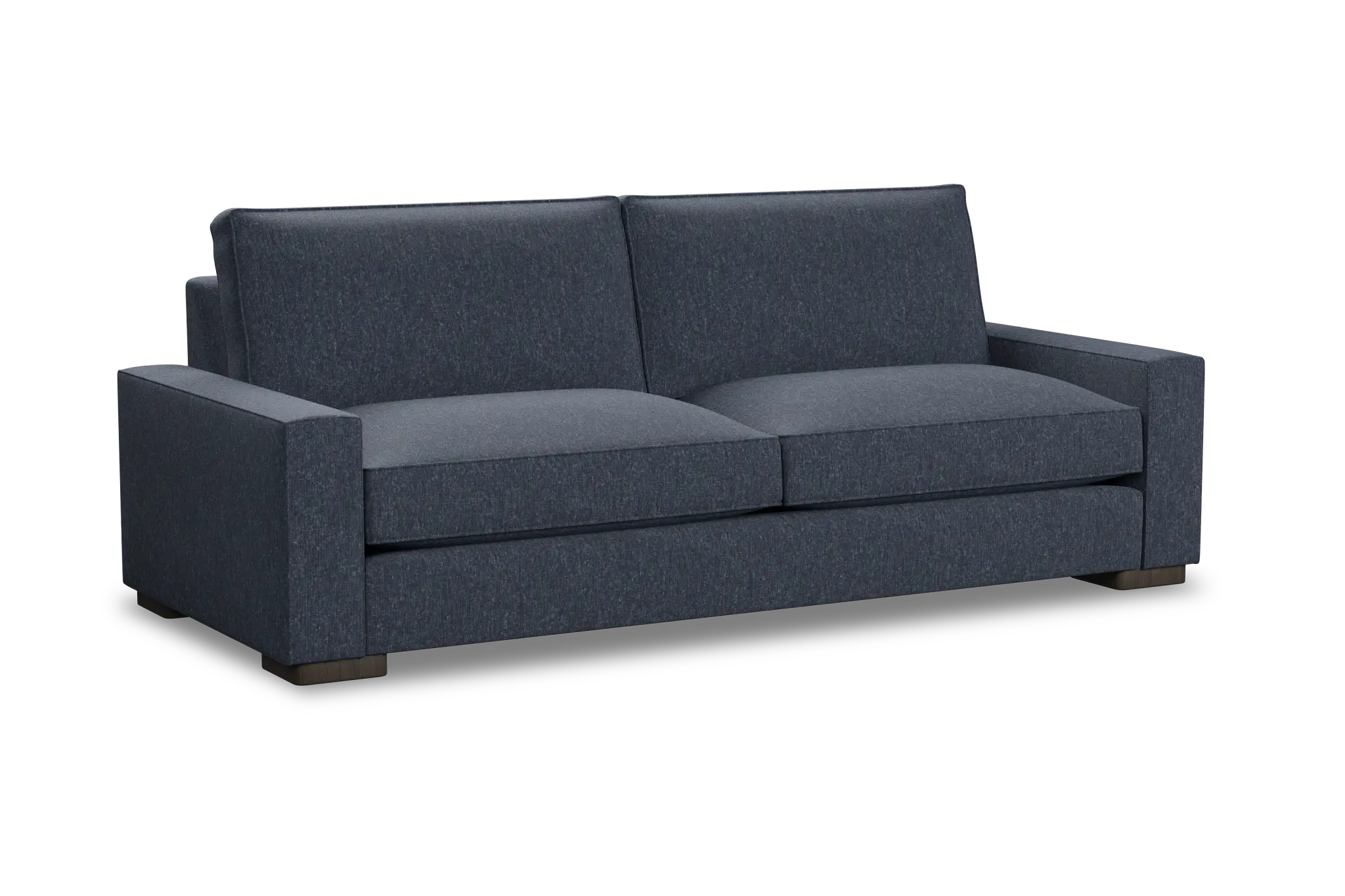 Edgewater Maguire Blue 96" Sofa W/ 2 Cushions Edgewater Maguire Blue 96" Sofa W/ 2 Cushions