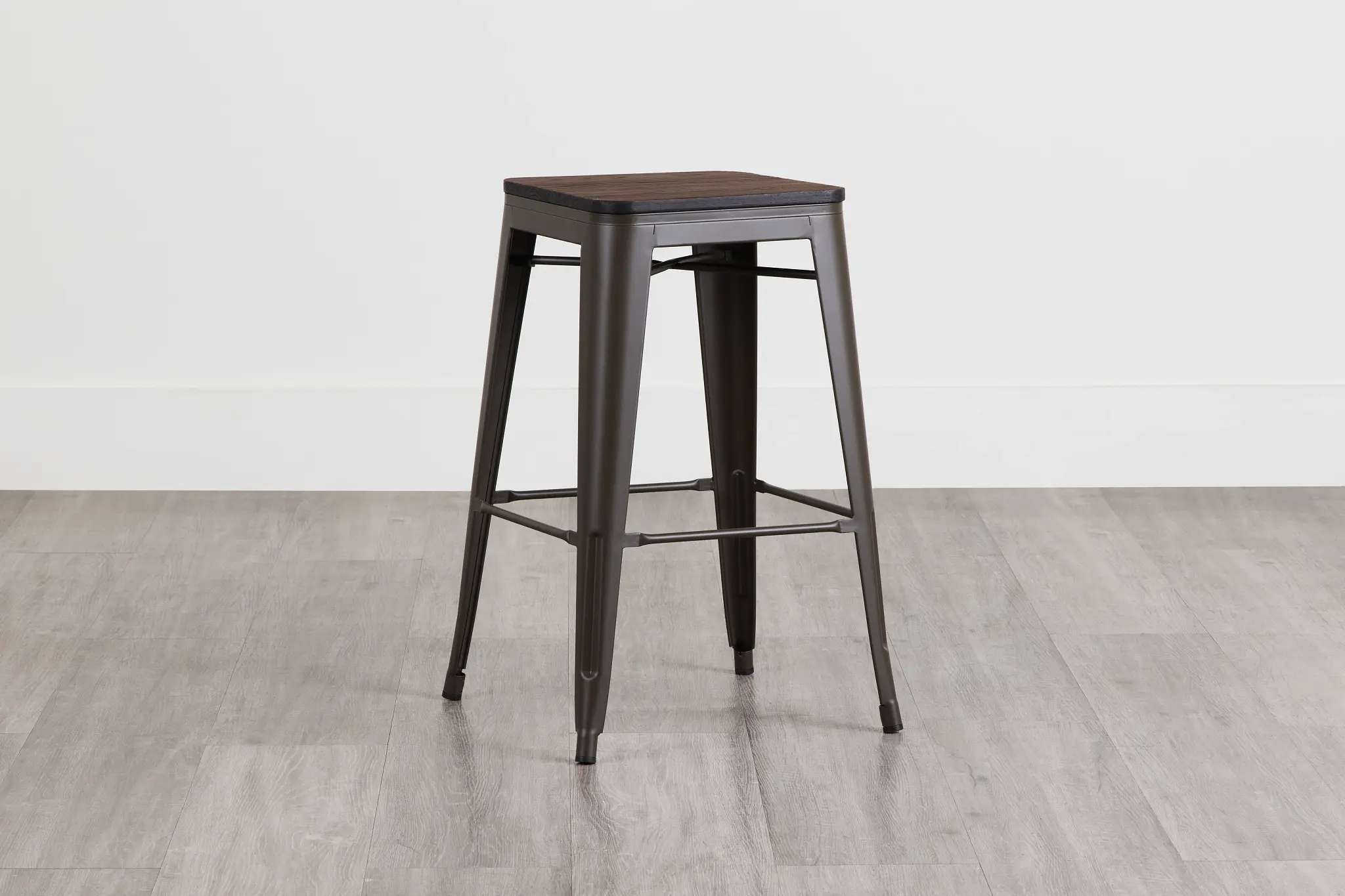Beck Dark Tone Square 30" Barstool Beck Dark Tone Square 30" Barstool