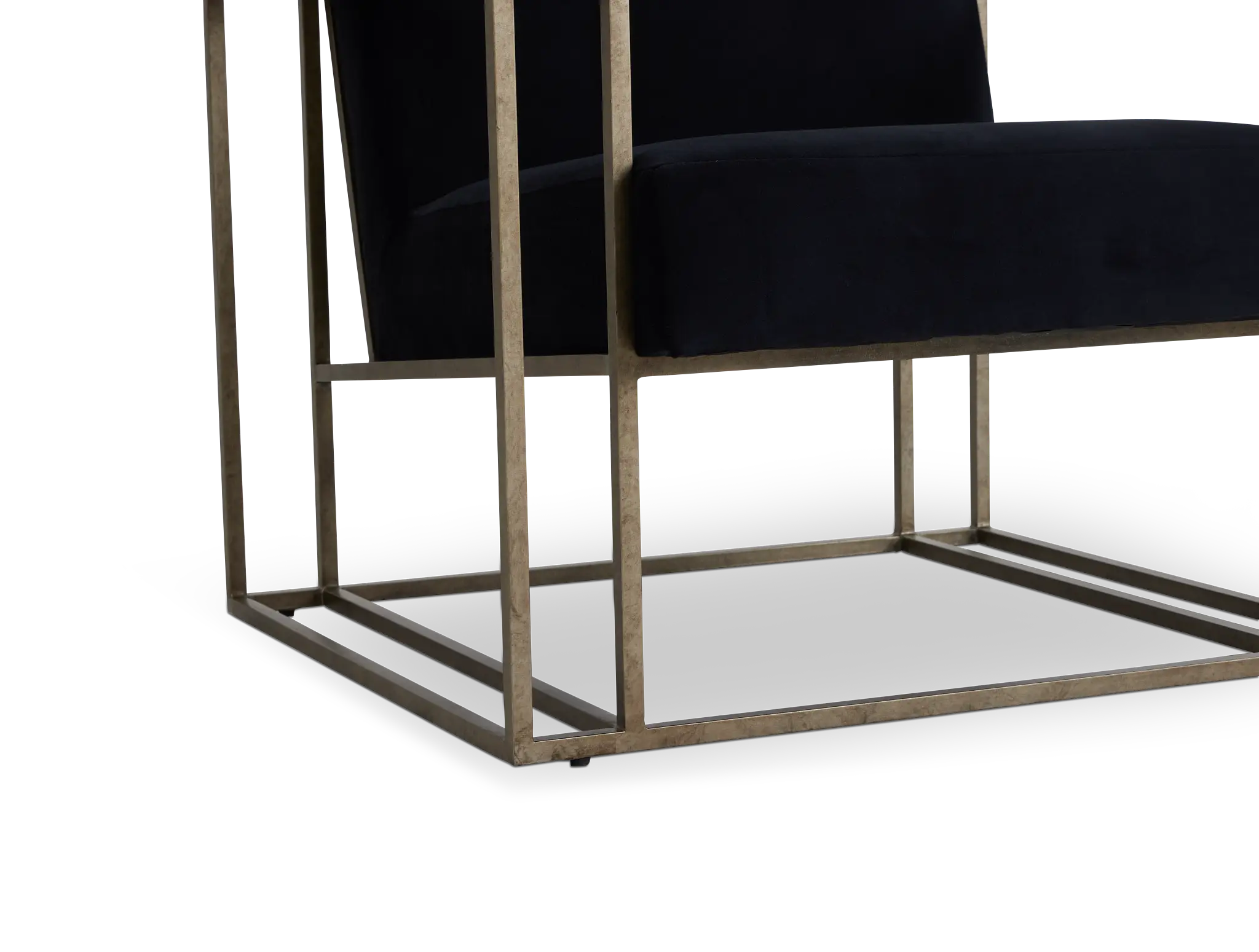 Dekker Black Fabric Accent Chair Dekker Black Fabric Accent Chair