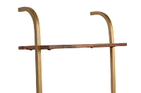 Carson Light Tone Bookcase