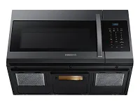 Samsung 7021 Series Black Over-the-range Microwave