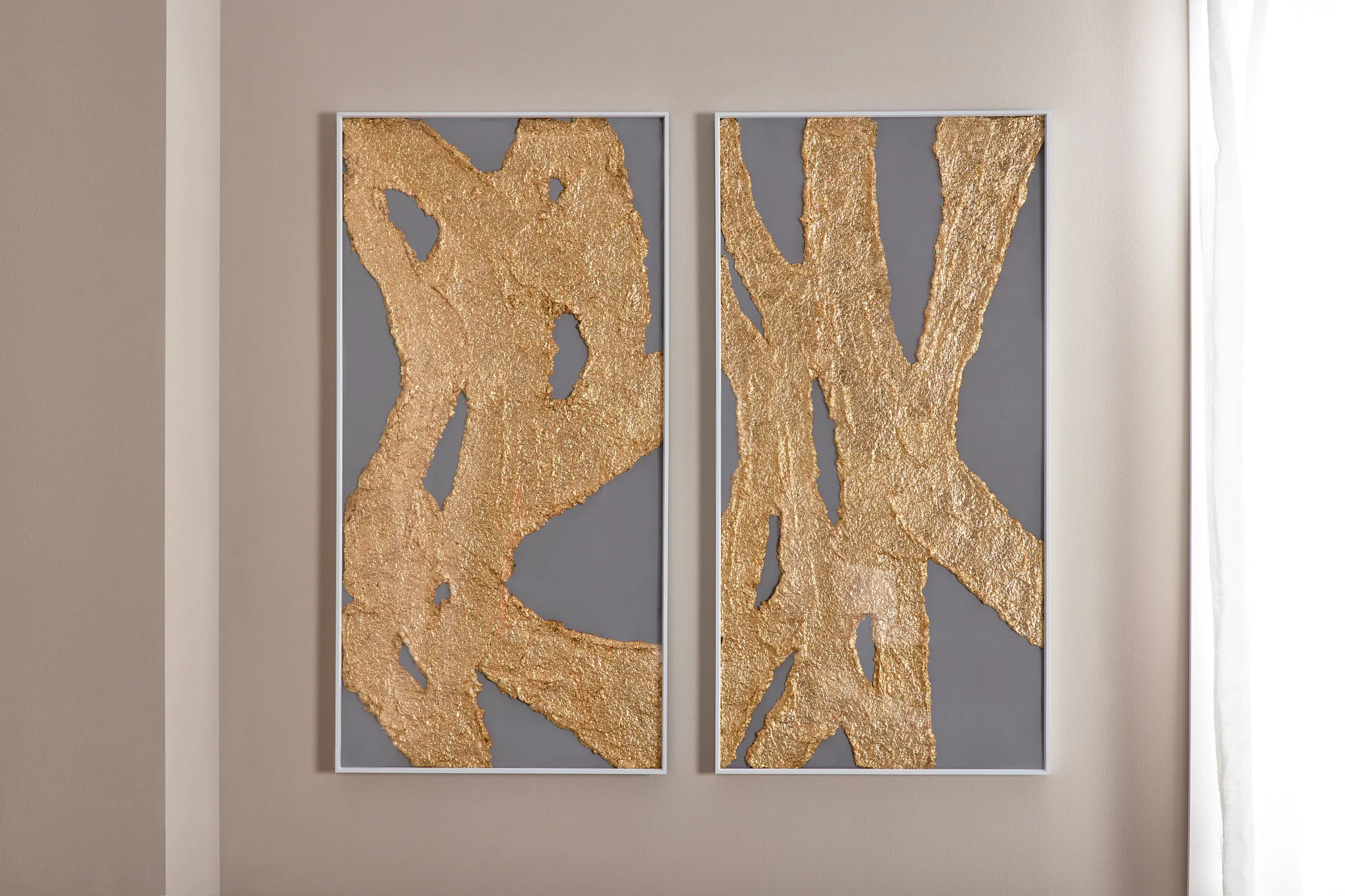 Jude Gold Framed Wall Art