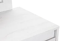 Everett White Dresser & Mirror