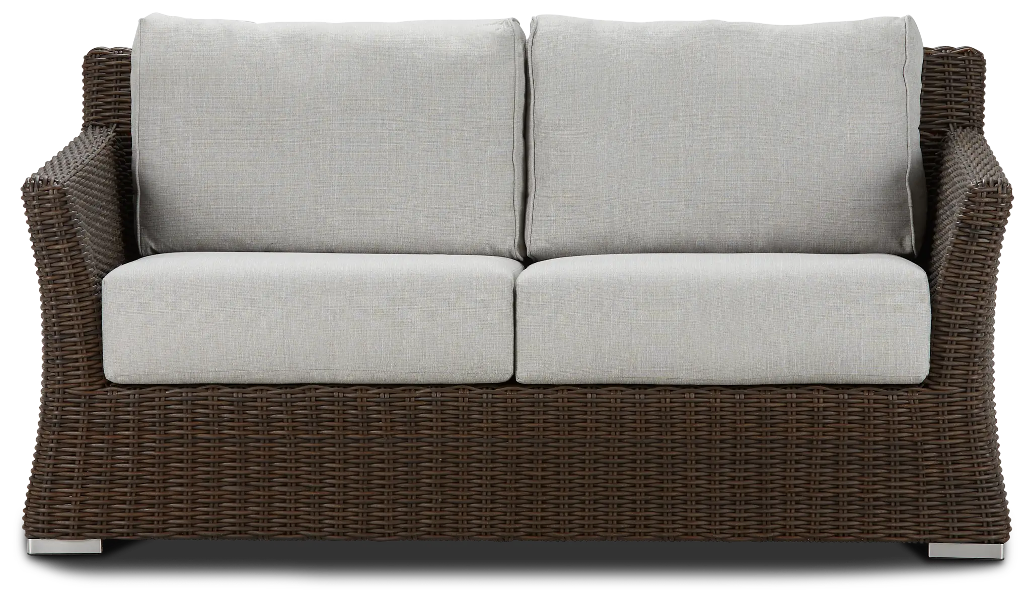 Southport Gray Woven Loveseat Southport Gray Woven Loveseat