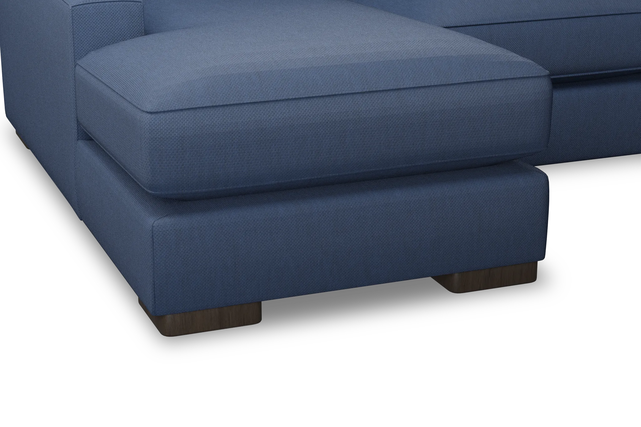 Edgewater Revenue Dark Blue Large Left Chaise Sectional