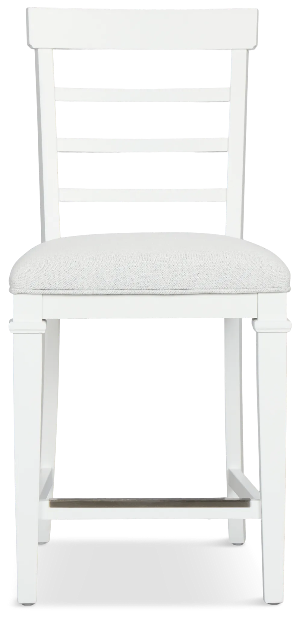 Cape Cod Ivory 24" Upholstered Barstool