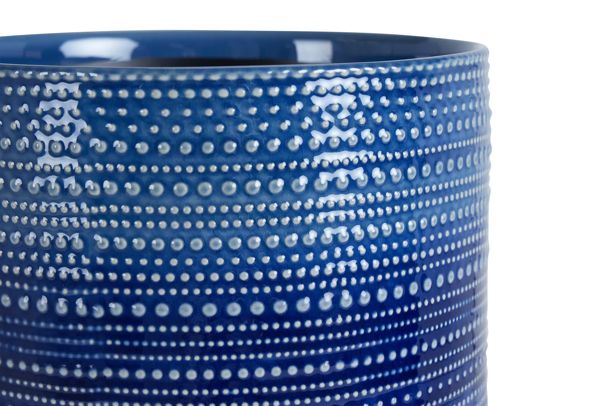 Jessica Blue Medium Planter Jessica Blue Medium Planter