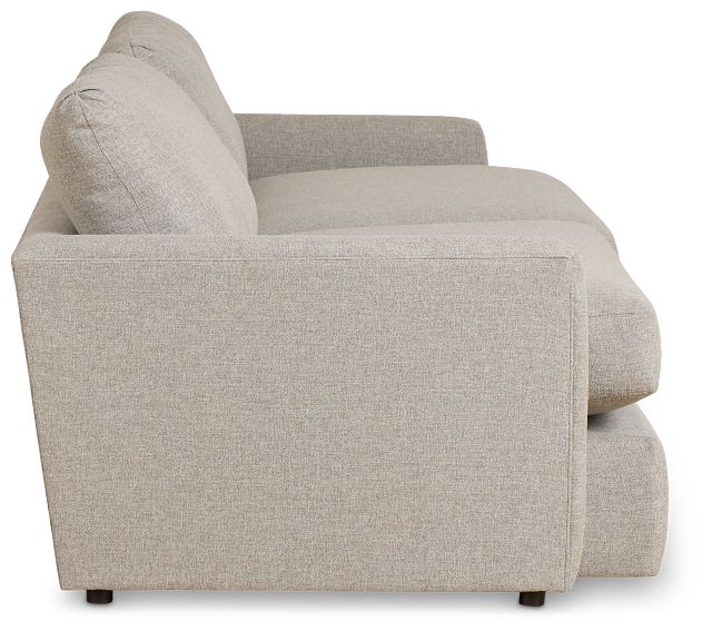 Noah Khaki Fabric Sofa