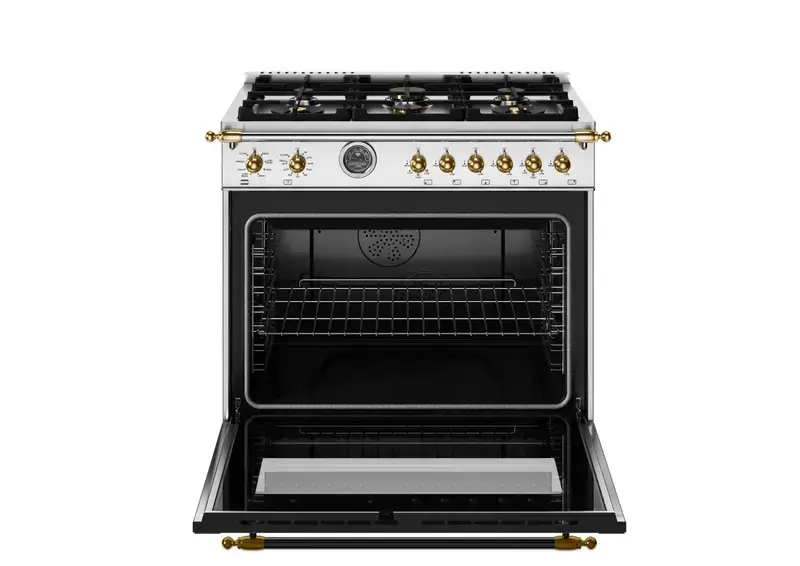 Bertazzoni Heritage Series Stainless Steel 36" Dual Fuel Range Bertazzoni Heritage Series Stainless Steel 36" Dual Fuel Range